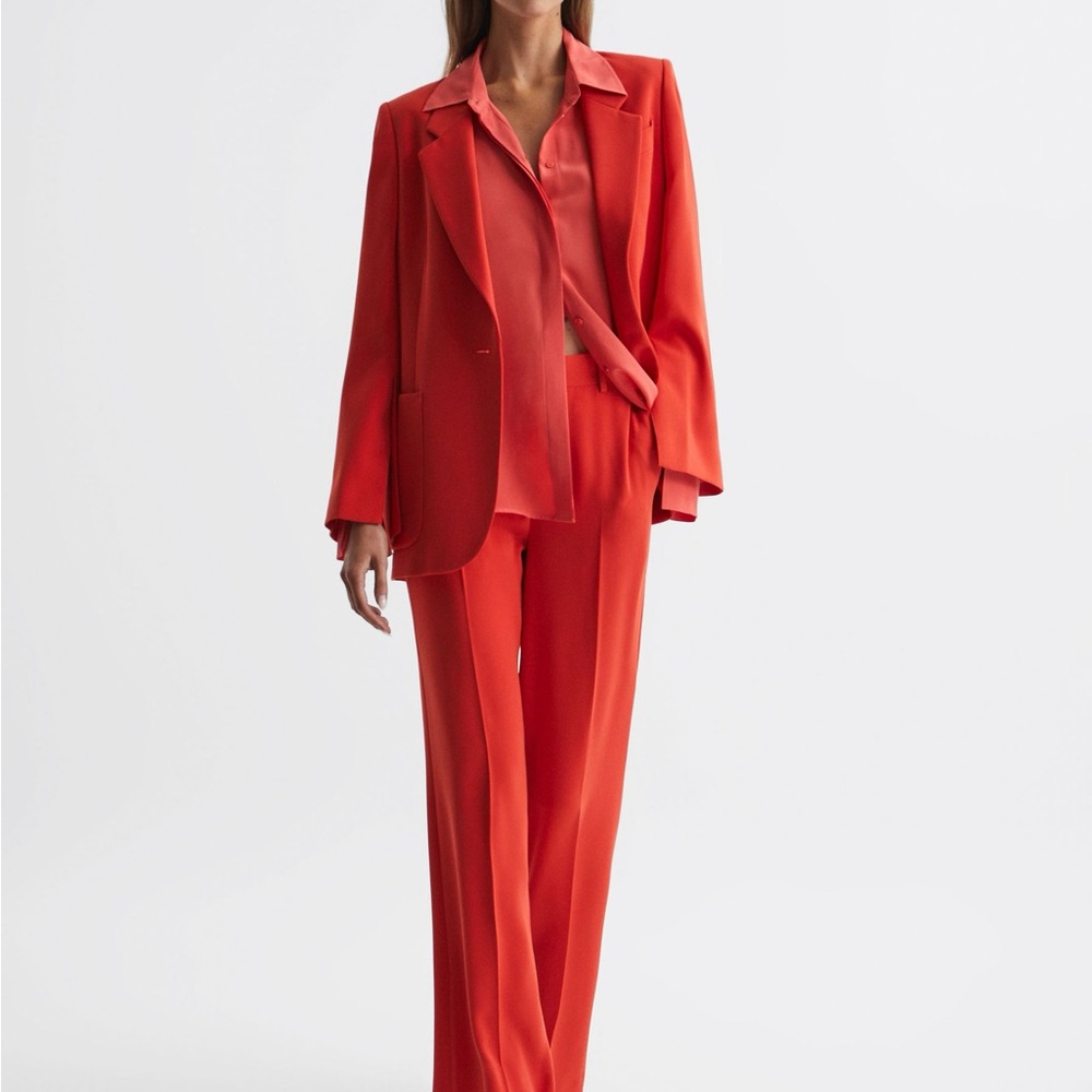 Women's Reiss Orange Red Pantsuit